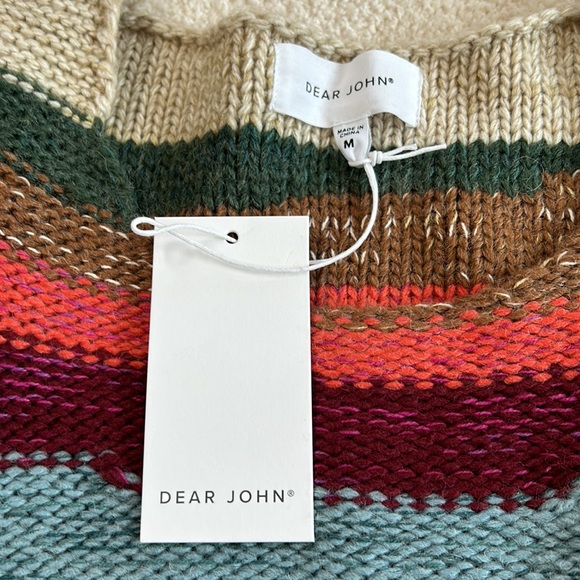 Dear John Denim-Leah Long Sleeve Sweater Fruit Stripe-NWT!! - Picture 7 of 15